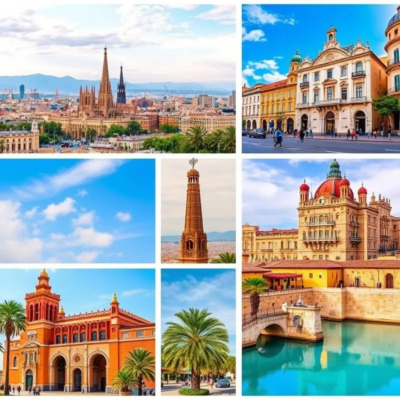 Top cities in Spain for digital nomads: Barcelona, Madrid, Valencia, and Seville.