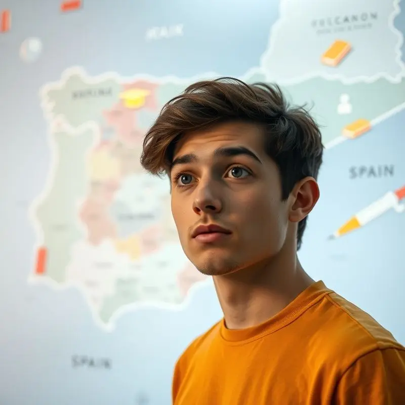 Curious student exploring vocational training opportunities across Spain.